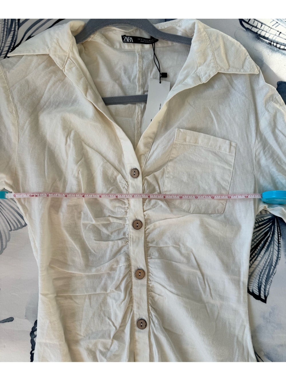 Zara Button Down Dress - Picture 9 of 11